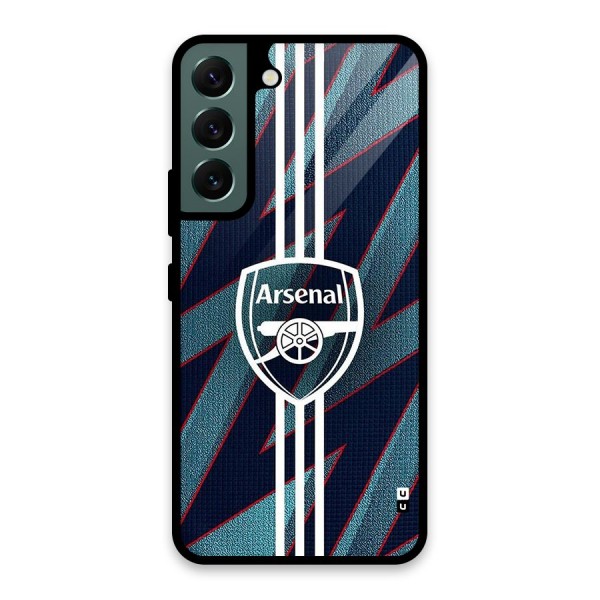 Arsenal Football Club Glass Back Case for Galaxy S22 5G