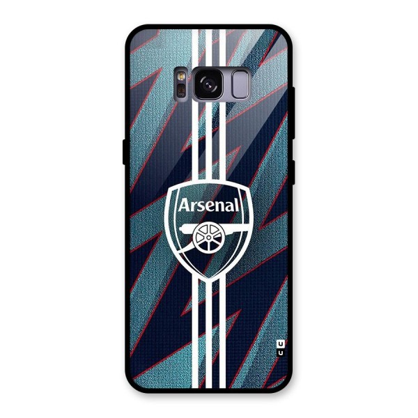 Arsenal Football Club Glass Back Case for Galaxy S8