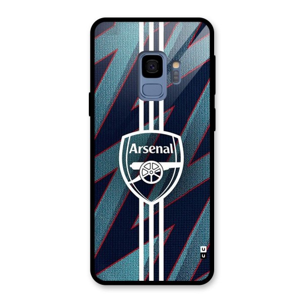 Arsenal Football Club Glass Back Case for Galaxy S9