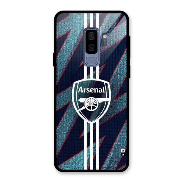 Arsenal Football Club Glass Back Case for Galaxy S9 Plus