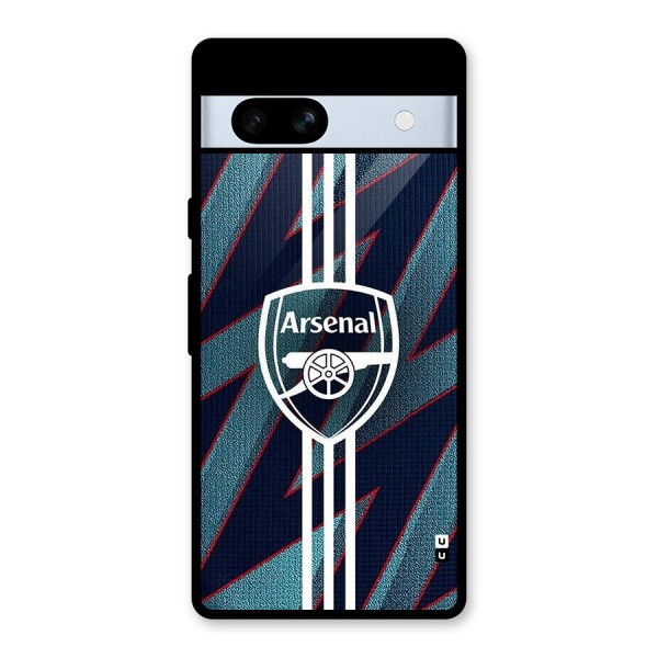 Arsenal Football Club Glass Back Case for Google Pixel 7a