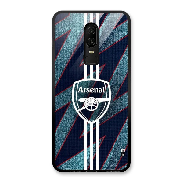 Arsenal Football Club Glass Back Case for OnePlus 6