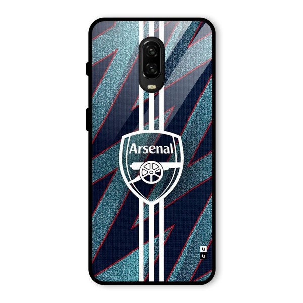 Arsenal Football Club Glass Back Case for OnePlus 6T