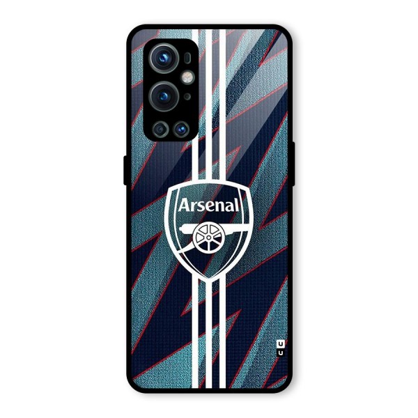 Arsenal Football Club Glass Back Case for OnePlus 9 Pro