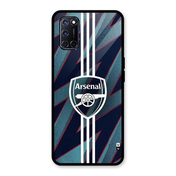 Arsenal Football Club Glass Back Case for Oppo A52