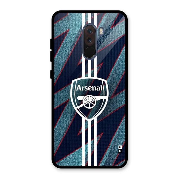 Arsenal Football Club Glass Back Case for Poco F1