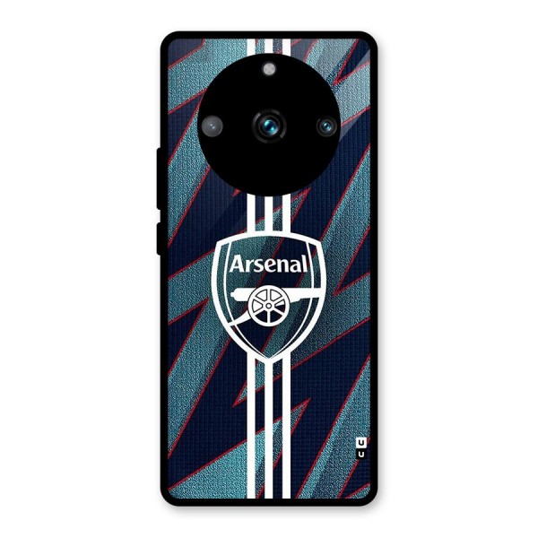 Arsenal Football Club Glass Back Case for Realme 11 Pro