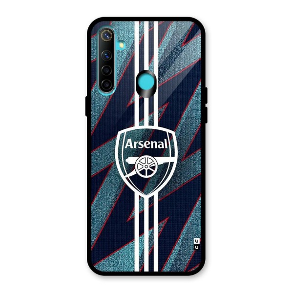 Arsenal Football Club Glass Back Case for Realme 5