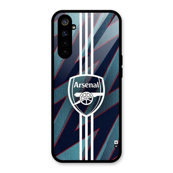 Arsenal Football Club Glass Back Case for Realme 6