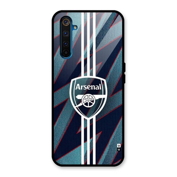 Arsenal Football Club Glass Back Case for Realme 6 Pro