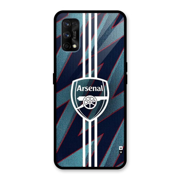 Arsenal Football Club Glass Back Case for Realme 7 Pro