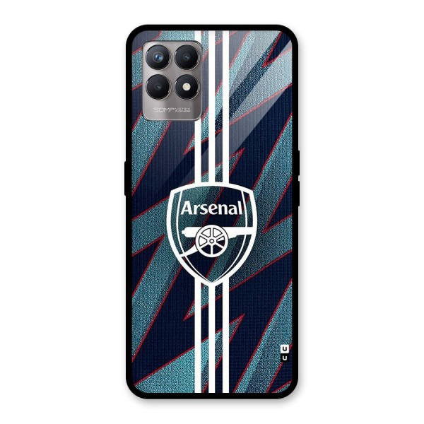 Arsenal Football Club Glass Back Case for Realme 8i