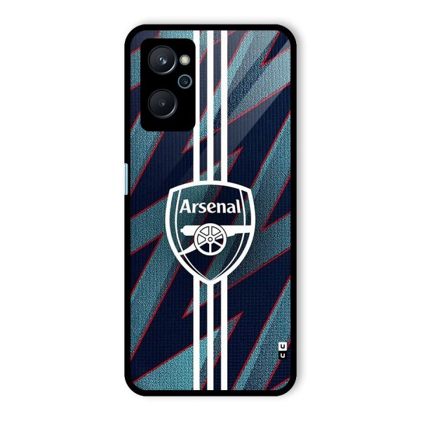 Arsenal Football Club Glass Back Case for Realme 9i