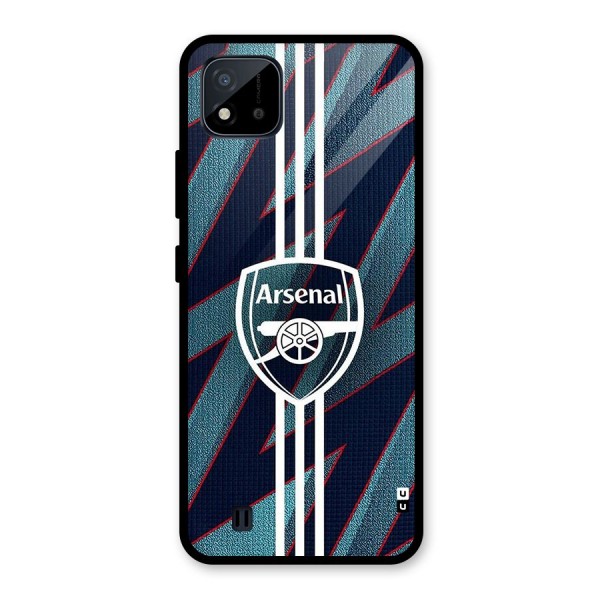 Arsenal Football Club Glass Back Case for Realme C11 2021