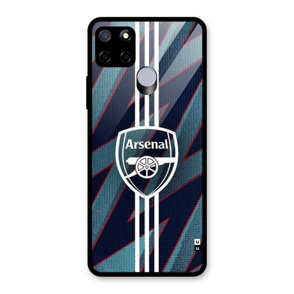 Arsenal Football Club Glass Back Case for Realme C15