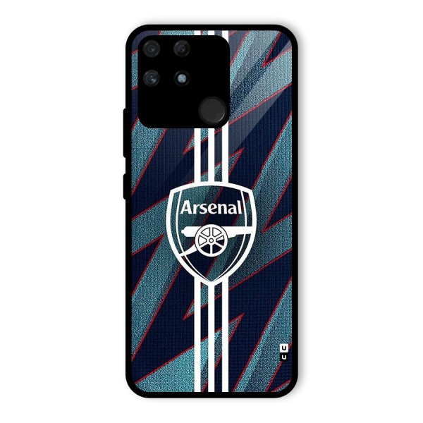 Arsenal Football Club Glass Back Case for Realme Narzo 50A