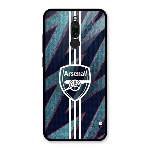 Arsenal Football Club Glass Back Case for Redmi 8