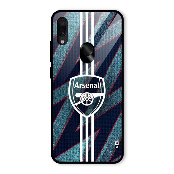 Arsenal Football Club Glass Back Case for Redmi Note 7