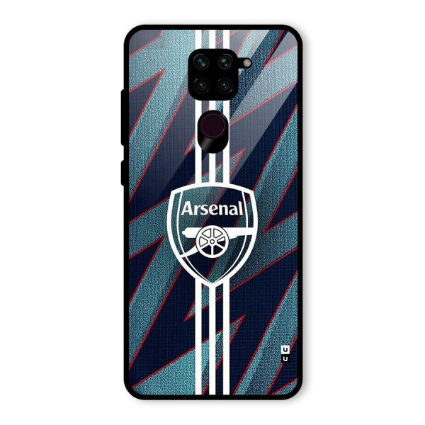 Arsenal Football Club Glass Back Case for Redmi Note 9