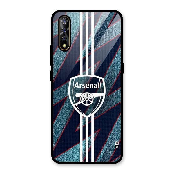 Arsenal Football Club Glass Back Case for Vivo S1