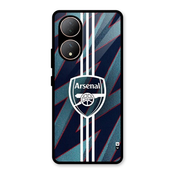 Arsenal Football Club Glass Back Case for Vivo T2