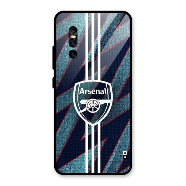 Arsenal Football Club Glass Back Case for Vivo V15 Pro