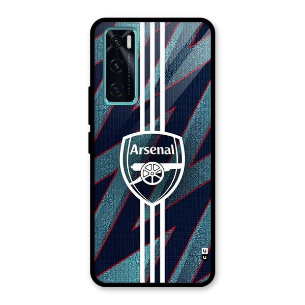 Arsenal Football Club Glass Back Case for Vivo V20 SE