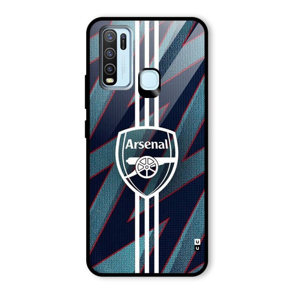 Arsenal Football Club Glass Back Case for Vivo Y50