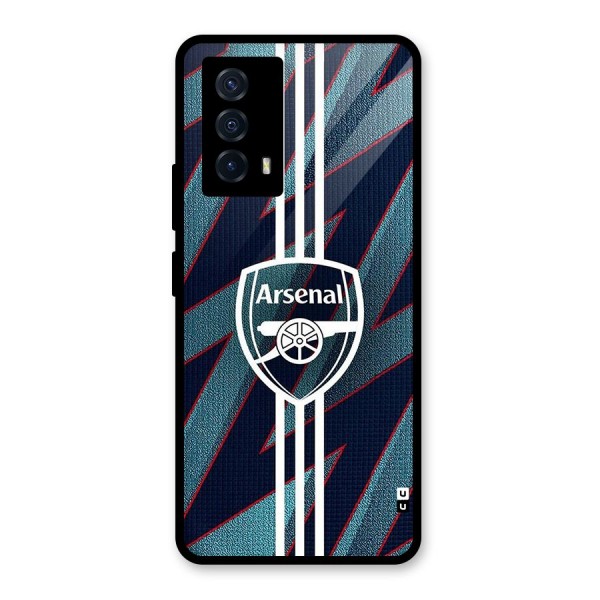 Arsenal Football Club Glass Back Case for Vivo iQOO Z5