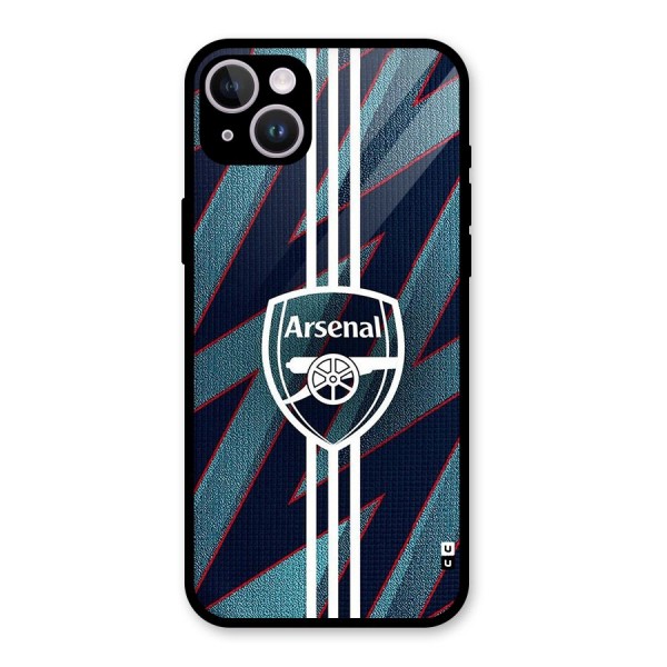 Arsenal Football Club Glass Back Case for iPhone 14 Plus