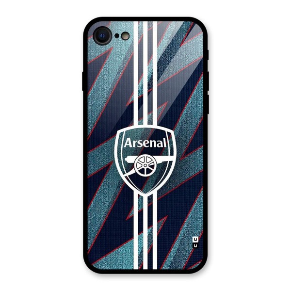 Arsenal Football Club Glass Back Case for iPhone 8