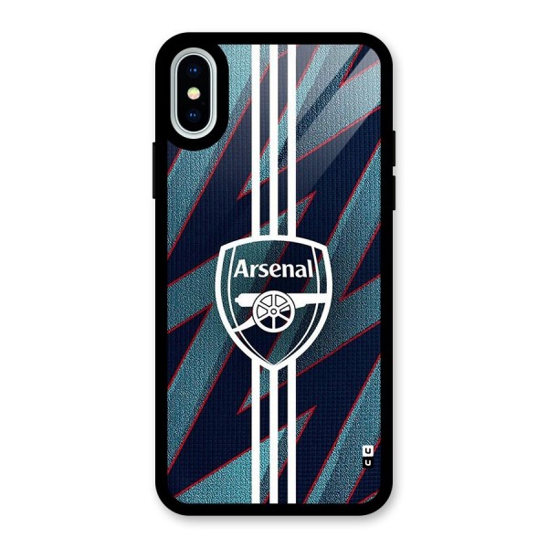 Arsenal Football Club Glass Back Case for iPhone X