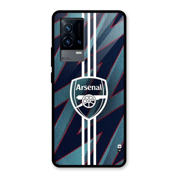 Arsenal Football Club Glass Back Case for iQOO 9 5G