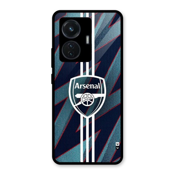 Arsenal Football Club Glass Back Case for iQOO Z6 44W