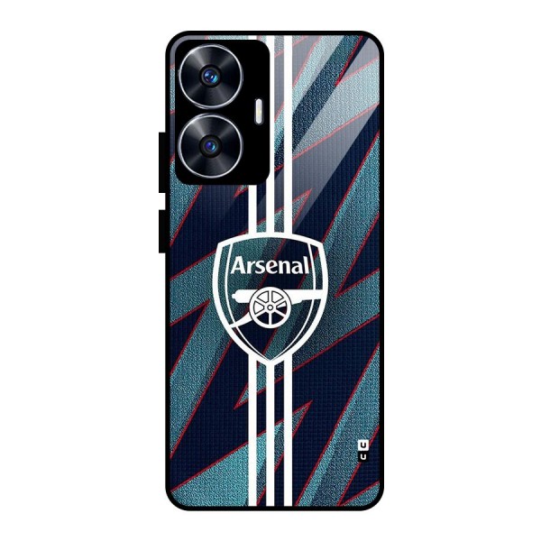 Arsenal Football Club Glass Back Case for realme C55