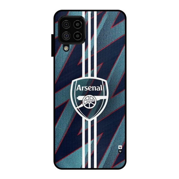 Arsenal Football Club Metal Back Case for Galaxy A22 4G