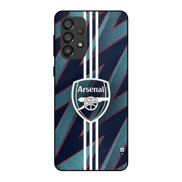 Arsenal Football Club Metal Back Case for Galaxy A33 5G