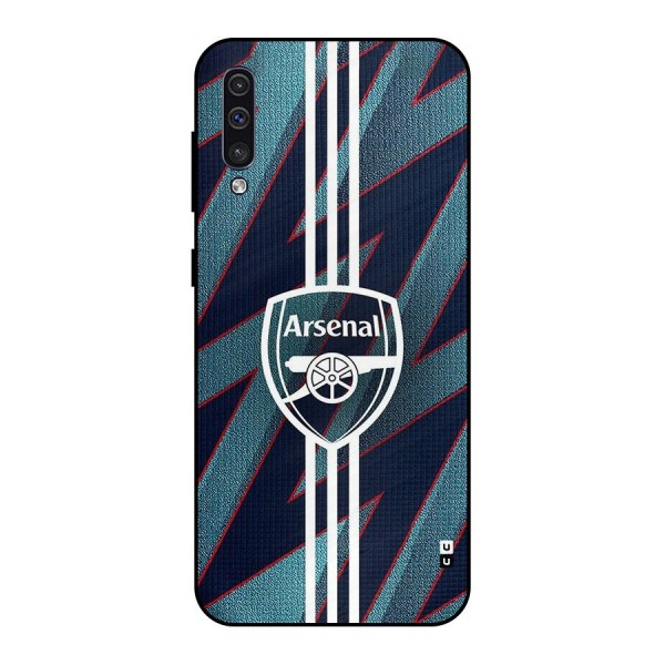 Arsenal Football Club Metal Back Case for Galaxy A50