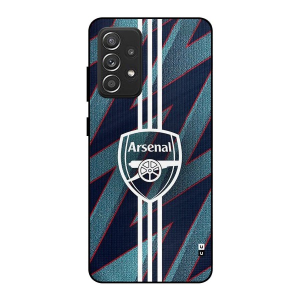 Arsenal Football Club Metal Back Case for Galaxy A52