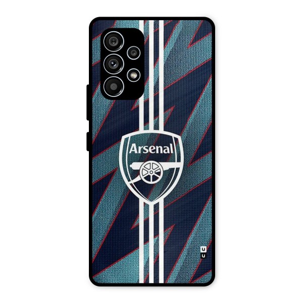 Arsenal Football Club Metal Back Case for Galaxy A53 5G