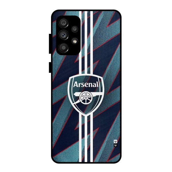 Arsenal Football Club Metal Back Case for Galaxy A73 5G