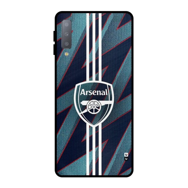 Arsenal Football Club Metal Back Case for Galaxy A7 (2018)