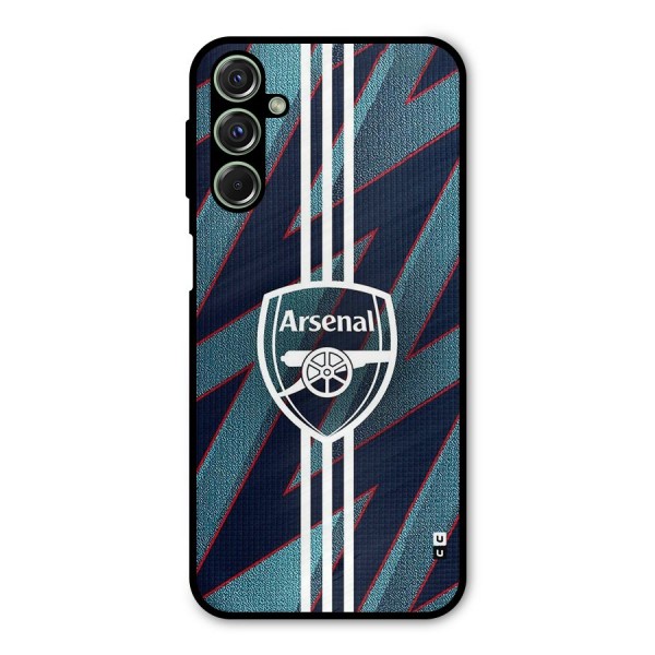 Arsenal Football Club Metal Back Case for Galaxy F34