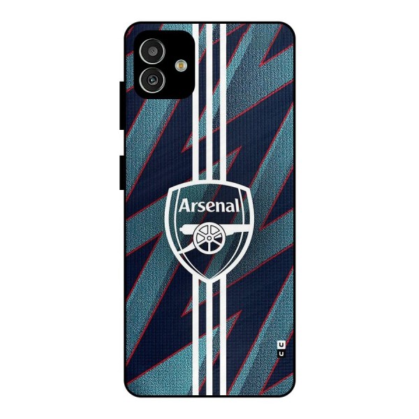 Arsenal Football Club Metal Back Case for Galaxy M13 5G