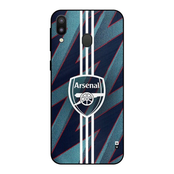 Arsenal Football Club Metal Back Case for Galaxy M20