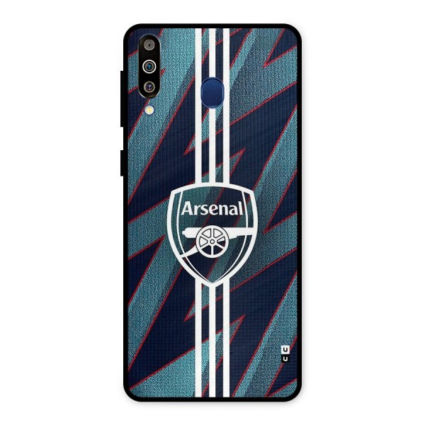 Arsenal Football Club Metal Back Case for Galaxy M30