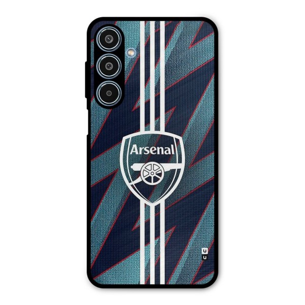 Arsenal Football Club Metal Back Case for Galaxy M35