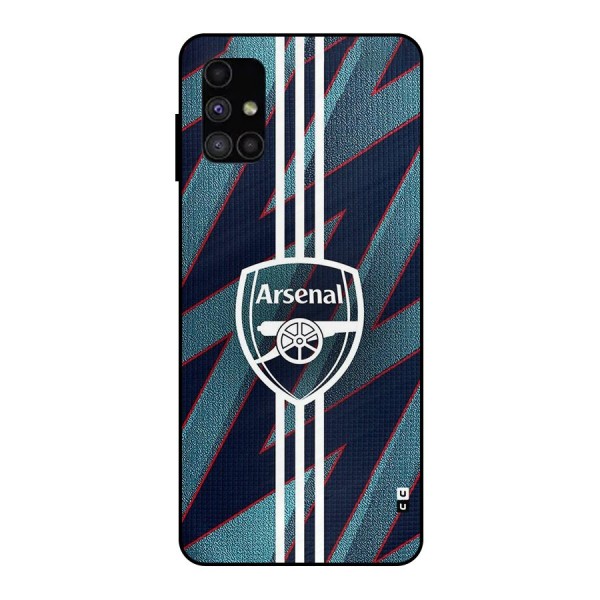 Arsenal Football Club Metal Back Case for Galaxy M51