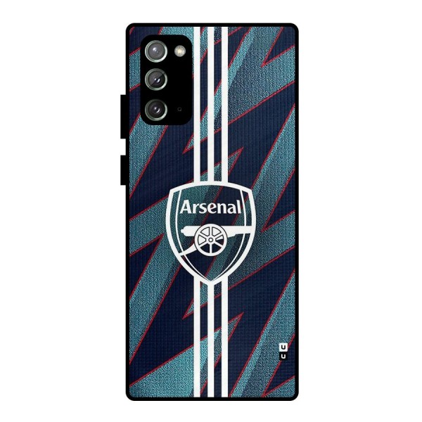 Arsenal Football Club Metal Back Case for Galaxy Note 20