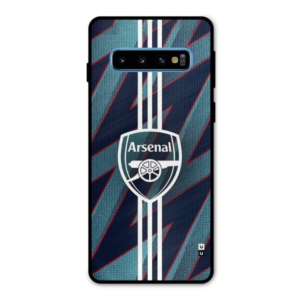 Arsenal Football Club Metal Back Case for Galaxy S10